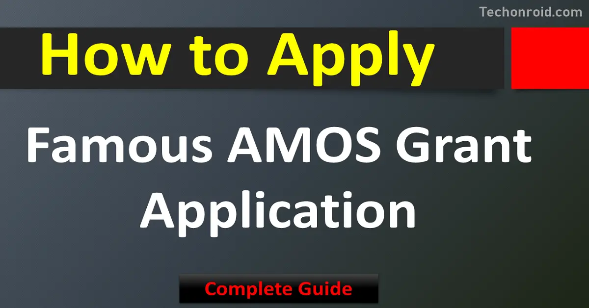 famous amos grant ,application ,program